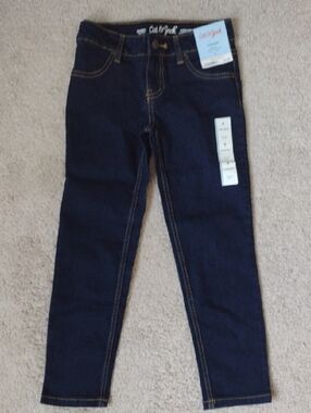 2for$9 Cat & Jack Girls' Navy Stretch Straight Jeans